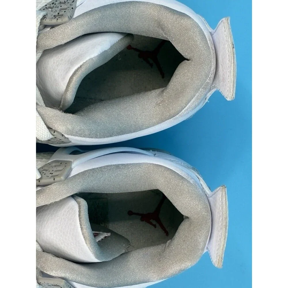 2021 Air Jordan 4 Retro White Oreo Size 6.5Y (womens 8) DJ4699 100 Clean